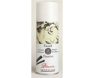 Sennelier - Fixateur pour peinture - vaporiser - pour charbon de bois - 400 ml Transparent G