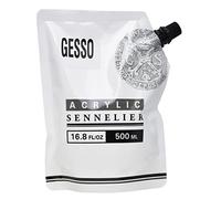 Sennelier Gesso abstrait blanc