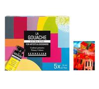 Sennelier gouache extra-fine Coffret 5 Tubes 21ml