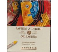 Sennelier Huile Pastels - Cardboard Box Set 24 Assorted