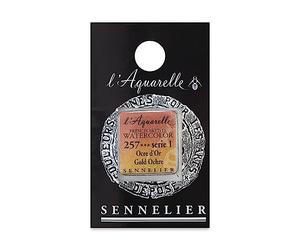 Sennelier l'Aquarelle Watercolour Half Pan S1 - Gold Ochre (257)