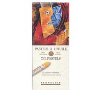 Sennelier Lot de 12 pastels à l'huile, acrylique, introduction, taille unique