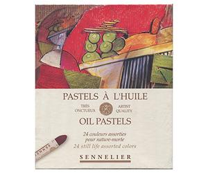 Sennelier Lot de 24 pastels à l'huile nature morte
