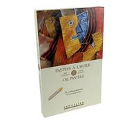 Sennelier Lot de 72 pastels à l'huile, bois, métal, multicolore