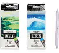 Sennelier Oil Sticks 12 Mini pcs Paysage et estompe