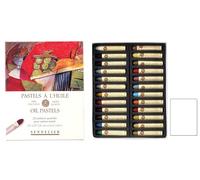 Sennelier Pastels à Huile 24 Couleurs Natur Morte - Made in France