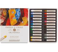 Sennelier Pastels à Huile 24 Couleurs - Qualité Artistique (France Import) Made in France