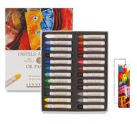 Sennelier Pastels à Huile 24 Couleurs sélection standard + 2 cartes