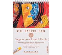 Sennelier Bloc pour pastels à l'huile 16 x 24 cm, 12 feuilles 340 g/m², reliure spirale