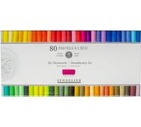 Sennelier Pastels - Boîte en carton de 80 demi-pastels ECU - N132233