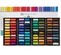 Sennelier pastels secs set decouverte, pastels tendres à l'écu 80 pcs, General Selection et 2 Cartes