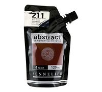 Sennelier : Peinture acrylique abstraite : 120 ml : haute brillance : Terre de Sienne brûlée