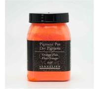 Sennelier - Pigment de peinture - pour peinture aquarelle, peinture à l'huile, pastel - orange fluo - transparent - 100 g Orange G