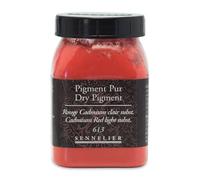 Sennelier Pigment sec - Pot de 175 ml - Rouge cadmium clair