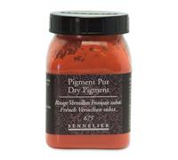 Pigment En Poudre - Sennelier - Rouge Vermillon Français - Pot De 200 Ml