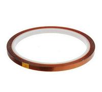 SENRISE Lot de 5 rubans adhésifs haute température résistants à la chaleur en polyimide pour applications d'impression 3D, isolation électrique (5 mm x 33 m)