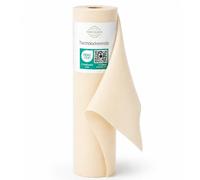 Sensalux Rouleau de nappe en non-tissé, aspect tissu, certifié Oeko-TEX® Standard 100, classe I, 1,18 m x 10 m, crème