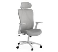 SENSE7 Chaise de Bureau Ergonomique Pivotant à Hauteur Réglable Gris