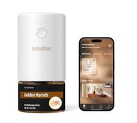 SenseFlow Diffuseur Huiles Essentielles Parfum Maison Smart WLAN SF101S Pro, Ultrasonique sans Eau, 100 % Végétal, Aromathérapie 120 Jours, pour Maison, Hôtel Jusqu’à 100 ㎡ - Golden Warmth