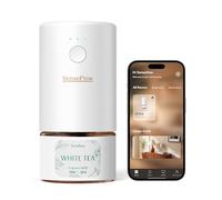 SenseFlow Diffuseur Huiles Essentielles Parfum Maison Smart WLAN SF101S, Ultrasonique Sans Eau, 100 % Végétal, Aromathérapie 120 Jours, pour Maison, Hôtel Jusqu’à 100 ㎡ - Aura d'Étoile Pêche