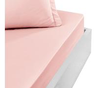 Sensei Maison - Drap Housse Bonnet 40 cm en Percale Coton Soft Percale Plus - 180x200 cm - Poudre