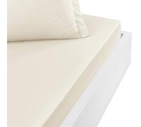 Sensei Maison - Drap Housse en Percale de Coton Bonnet 30 cm Soft Percale - 140x190 cm - Ecru