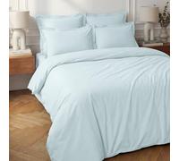 Sensei Maison - Housse de Couette en Percale Coton Soft Percale - 240x220 cm - Nuage