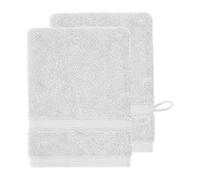 Sensei Maison - Lot de 2 Gants en Coton Biologique 520 g/m² Bio ORGANIKA - 16x22 cm - Blanc