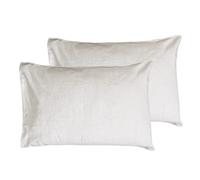 Sensei Maison - Lot de 2 protèges oreillers - Coton 160gr/m² - Secure - Taille : 50x70