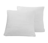 Sensei Maison - Lot de 2 taies d'oreiller en Gaze de Coton LOFT - 65x65 cm - Blanc