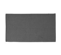 Sensei Maison - Tapis de Bain et Descente de lit TRECCIA - 60x100 cm - Anthracite