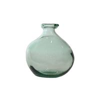 Sensei Maison - Vase Dame-Jeanne en Verre recyclé h 18 cm SCANDIC - 18 cm - Vert d'eau