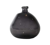 Sensei Maison - Vase Dame-Jeanne en Verre recyclé h 23 cm SCANDIC - 23 cm - Anthracite