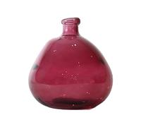 Sensei Maison - Vase Dame-Jeanne en Verre recyclé h 23 cm SCANDIC - 23 cm - Fushia