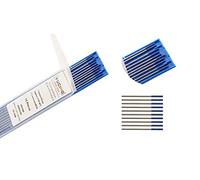 SenTECH TIG Électrodes en tungstène 2% de Lanthane, WL20 (Bleu), 3,2 mm x 150 mm de 10 pièces par paquet