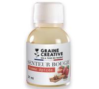 Graine Créative – Parfum pour bougie – Senteur Pomme épicée – 27 ml