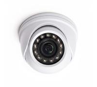 Sentry Mini caméra de vidéosurveillance dôme 2 MP 1080p, objectif 3,6 mm, intérieur et extérieur, blanc