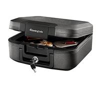 SentrySafe CFW20201 Coffre-Fort résistant au feu et étanche avec Serrure à clé, poignée de Transport pour Voyage, 0,008 m³, 16,8 x 39,1 x 36,3 cm, Gris foncé