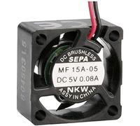SEPA MF15A05 Ventilateur axial 5 V/DC 0,6 m³/h (L x l x H) 15 x 15 x 8 mm