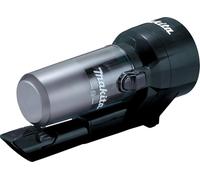 Séparateur cyclonique Makita noir Capte une grande partie des particules de poussière pour conserver toute la puissance d'aspiration.