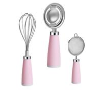 Séparateur de Blanc D'œuf Poignée en Acier Inoxydable la Cuisine | Filtration Double Rainure, Ventouse Inférieure en Silicone, Surface Lisse, pour Pâtisserie Maison et Préparation