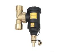 Séparateur de boue pour chauffage Filtre magnétique DN20 DN25 - Garde-boue robuste pour systèmes de chauffage Filtre à huile - Compact (DN20/3/4 femelle)