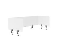 Séparateur de bureau - Kit de 3 en 2 formats - 1 500 x 400 ; 750 x 400 mm | Fromm & Starck
