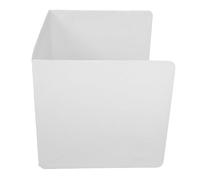 Séparateur de Bureau Pliable en Plastique Blanc Tri-volets pour Classe | Élèves et Administrateurs, Gestion de L’espace et Hygiène, Usage Partagé, Examens et Postes de Travail