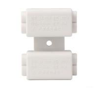 Séparateur de Fils 2 Voies 60A 400V pour bloc Bornier Séparateur | 2 voies, 60A 400V, laiton conducteur, ABS ignifuge, câblage 1-6mm², sécurité incendie