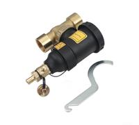 Séparateur de filtre à saleté pour chaudière DN20 DN25 DN32 Dispositif anti-calcaire avec anneau magnétique pour système de protection de chauffe-eau HVAC (DN32/1-1/4 femelle)