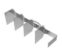 Séparateur de Gâteau 40x9,5 CM en Acier Inoxydable Célébration Halloween | Outil de Découpe pour Tiramisu, Cinq Parts Uniformes, Usage Professionnel, Argenté, pour Desserts et Gâteau