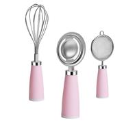 Séparateur de Jaune D’Œuf en Acier Inoxydable Poignée 2 voies | Ventouse Inférieure en Silicone, Double Rainure D’Écoulement, Surface Lisse, Nettoyage Antiadhésif, Pâtisserie Familiale