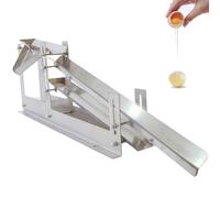 Séparateur de jaune d'oeuf à grande vitesse, 800 œufs/heure, écart réglable en acier inoxydable 304 pour boulangeries, restaurants