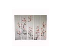 séparateur de pièce 5 pièces Cherry Blossoms, Blanc, Single/petite